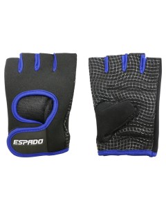 Перчатки для фитнеса р L черно синий ESD001 Espado