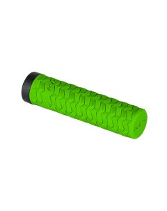 Грипсы KLS POISON SINGLE LockON зеленые 135мм 1 грипстоп Kraton пластиковые заглушки Kellys