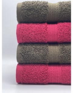 Набор полотенец Плотность 550гр размер 40х70 4 шт арт БК550 С7 18 7 18 Tm textile