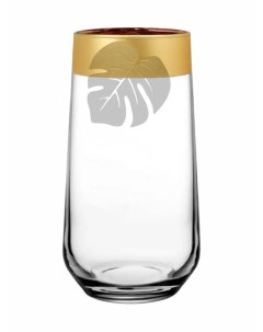 Подарочный набор стаканов Монстера 470 мл 6 шт Promsiz