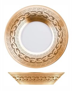 Тарелка обеденная глубокая набор тарелок Версаль 22 см 6 шт Promsiz