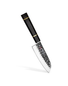 Нож Сантоку Kensei Bokuden 15см сталь AUS 8 сталь AUS 8 2556_ Fissman