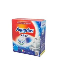 Таблетки для посудомоечной машины All1 сила минералов 100 шт Aquarius
