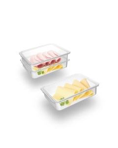 Органайзер для холодильника DOSH HOME ALIOT набор контейнеров для продуктов Dosh | home