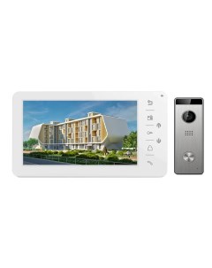 Комплект видеодомофона Prime белый HD и Triniti HD Tantos