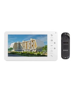 Комплект видеодомофона Prime белый HD и Stich HD черный Tantos