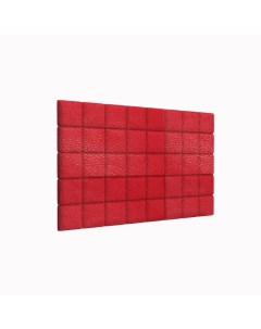 Стеновая панель Eco Leather Red 15х15 см 8 шт Tartilla