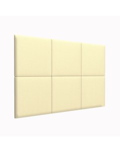 Стеновая панель Eco Leather Vanilla 50х50 см 1 шт Tartilla