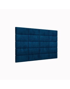 Стеновая панель Velour Blue 15х30 см 4 шт Tartilla