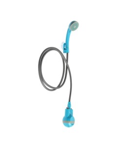Портативный походный душ лейка шланг помпа с USB кабелем держатель крючок Zein