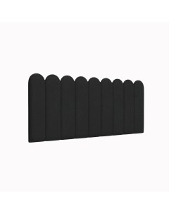 Стеновая панель Velour Black 15х60R см 2 шт Tartilla
