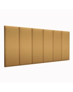 Стеновая панель Eco Leather Gold 30х80 см 1 шт Tartilla