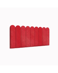 Стеновая панель Eco Leather Red 15х60R см 2 шт Tartilla