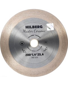 Диск алмазный отрезной 200 25 4 Master Сeramic HM505 Hilberg
