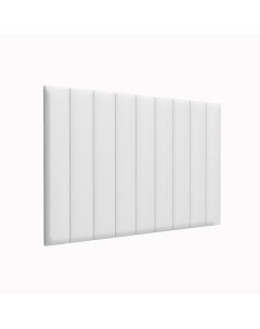 Стеновая панель Eco Leather White 15х90 см 2 шт Tartilla