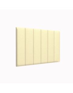 Стеновая панель Eco Leather Vanilla 20х80 см 4 шт Tartilla