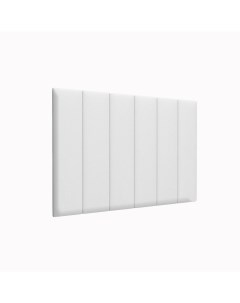 Стеновая панель Eco Leather White 20х80 см 4 шт Tartilla