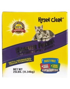 Комкующийся наполнитель бентонитовый кальциевый 11 34 кг 2 шт Hysen clean