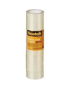 Клейкая лента канцелярская Scotch 500 19мм x 10м 45мкм 8шт 20 уп 3m