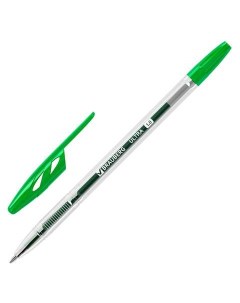 Ручка шариковая ULTRA 143561 зеленая 1 мм 50 штук Brauberg