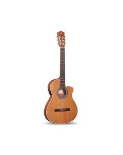 Классическая гитара тонкий корпус со звукоснимателем Z Nature CT EZ 8 010 Alhambra