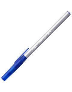 Ручка шариковая Round Stic Exact синяя корпус серый 918543 20 шт Bic