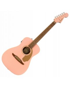 Электроакустическая гитара Malibu Player Shell Pink Fender