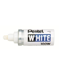 Маркер промышленный White 100W 65мм белый алюминий 12шт Pentel