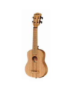 Bamboo Series Укулеле сопрано со звукоснимателем с чехлом цвет натуральный HH 23 Cascha