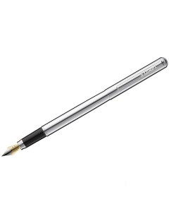 Ручка перьевая Cosmic синяя 0 8мм корпус хром 10шт Luxor