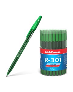 Ручка шариковая R 301 Original Stick 46775 зеленая 0 7 мм Erich krause