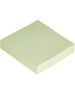 Клейкие закладки бумажные Economy зеленый по 100л 51х51мм 12 уп Attache