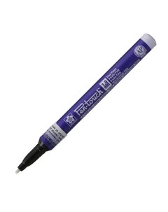 Маркер промышленный Pen Touch 1мм голубой алюминий 12шт Sakura