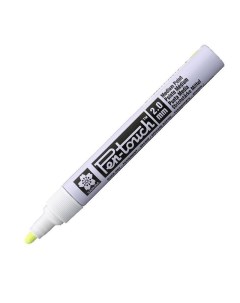 Маркер промышленный Pen Touch XPFKA302 2мм желтый алюминий 12шт Sakura