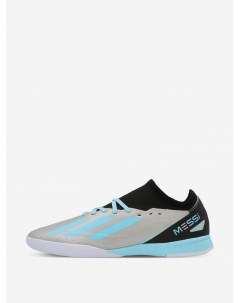 Бутсы для мальчиков X Crazyfast Messi 3 In J Серый Adidas