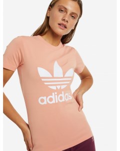 Футболка женская Оранжевый Adidas