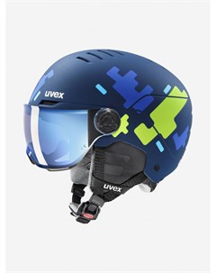 Шлем детский Rocket Visor Синий Uvex