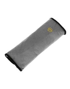 Накладная подушка на ремень безопасности 28 см серая Nobrand