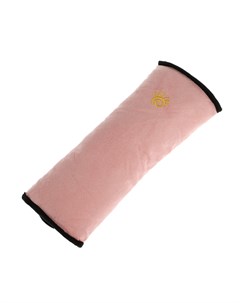 Накладная подушка на ремень безопасности 28 см розовая Nobrand