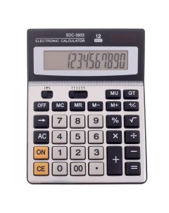 Калькулятор настольный 12 разрядный sdc 3933 Nobrand