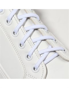Шнурки для обуви пара круглые d 3 мм 120 см цвет белый Onlitop