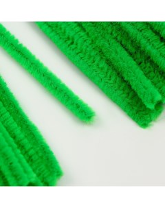 Проволока с ворсом для поделок и декорирования набор 50 шт цвет светло зеленый Школа талантов