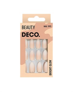 Набор накладных ногтей BRIGHT GLOW Deco