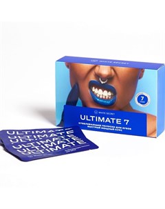 Полоски для домашнего отбеливания зубов Ultimate 7 7 White secret