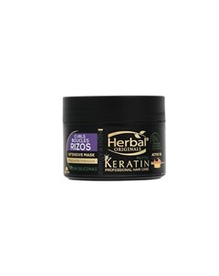 Интенсивная маска фито кератин Восстановление и питание вьющихся волос Herbal