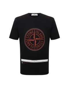 Хлопковая футболка Stone island