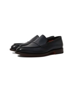 Кожаные лоферы Santoni