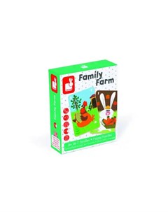 Игра настольная Счастливые семейки Ферма Janod