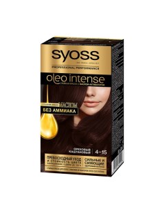 Oleo Intense Краска для волос 4 15 Ореховый каштановый Syoss