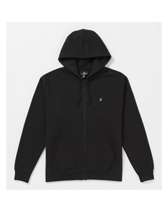 Толстовка с капюшоном Single Stone Zip Black Volcom